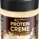 Test: IronMaxx Protein Creme – White Chocolate 250g Glas | cremiger high protein Brotaufstrich | low carb, low sugar für eine gesunde Ernährung geeignet