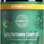 Test: Primal Harvest® Multivitamin Tabletten (30 Portionen) – Hochdosiert – Kapseln mit essenziellen Vitaminen – Vitamin A,C,D,K und Mineralstoffen wie Biotin,Zink,Folsäure – Vitamintabletten