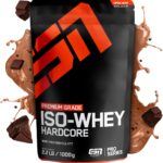 Test: ESN IsoWhey Hardcore Proteinpulver, Chocolate, 1 kg, Bis zu 26 g Protein pro Portion, geprüfte Qualität – made in Germany