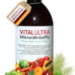 Test: Vital Ultra – 480 ml – Mikronährstoffkonzentrat mit Vitaminen, Mineralien, Spurenelementen, Pflanzenstoffen und Omega-3-Fettsäuren – flüssiges Lebensmittel aus über 70 Zutaten mit bis zu 60 Portionen